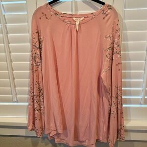 Matilda Jane Pink Bishop Sleeve Blouse